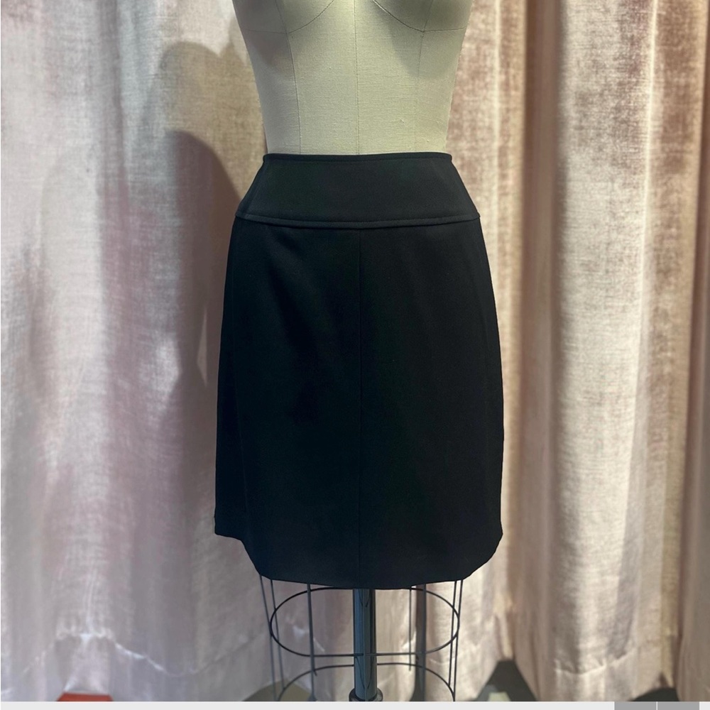 Vintage Y2K Chanel Side Slit Zipper Mini Skirt